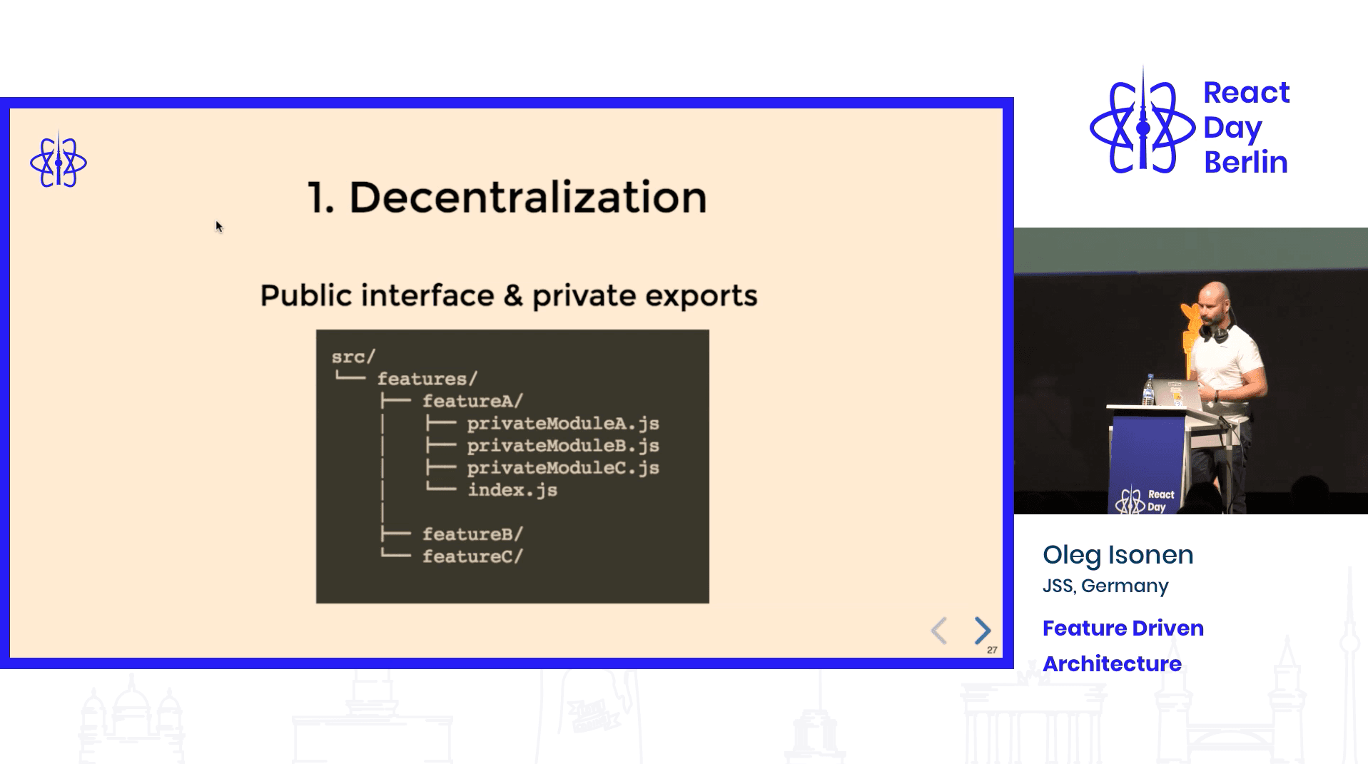 React Application Architecture: Decentralization